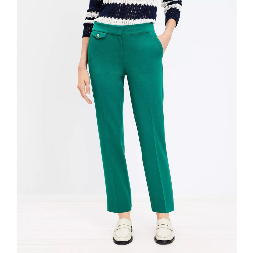 LOFT The Riviera Slim Plants in Green